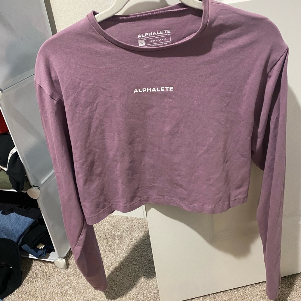 Alphalete Cropped Long Sleeve